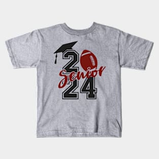 Senior 2024 Football Kids T-Shirt